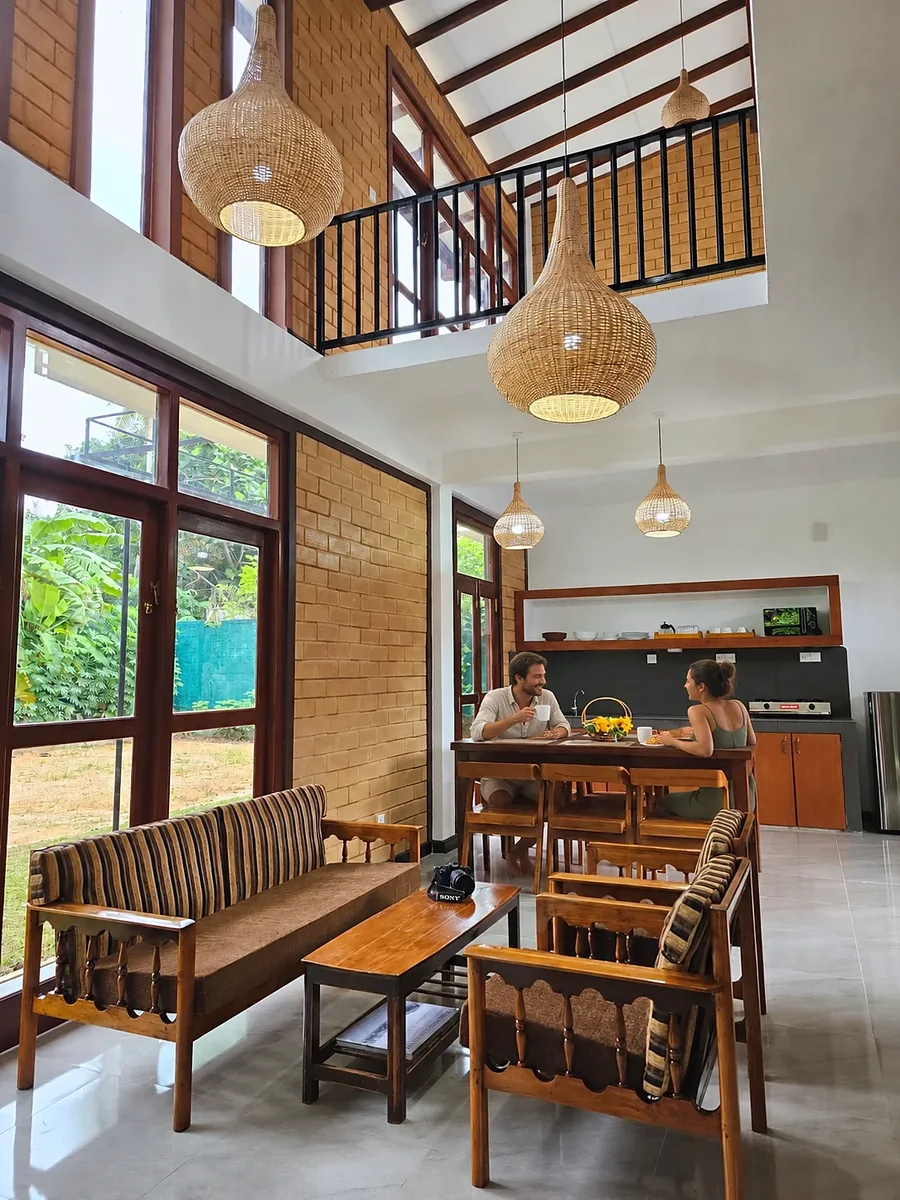 Slow mornings around the dining table — Syndeo Garden, Hikkaduwa